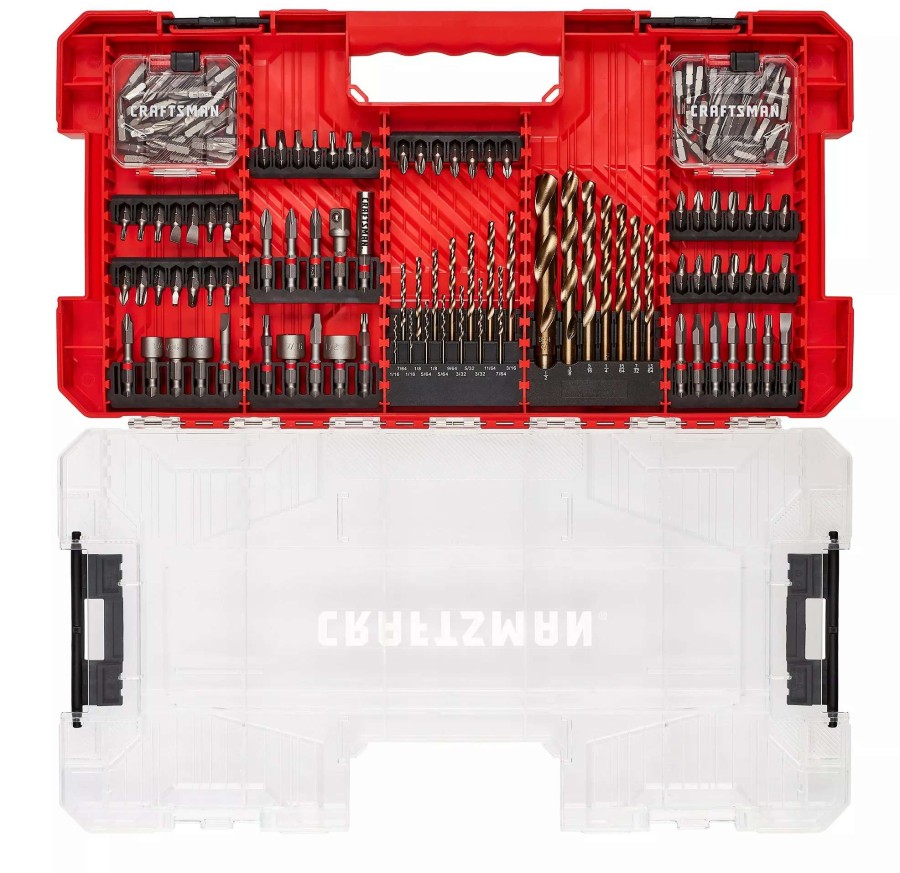 Power Tool Accessories * | Craftsman Impact Driver Bits 140-Piece Impact Driver Bit Set