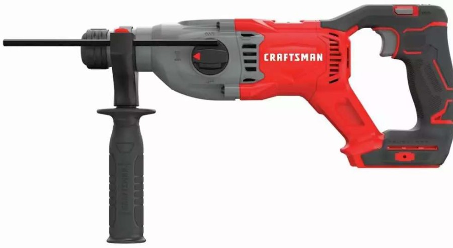 Power Tools * | Craftsman Rotary Hammer Drills V20 20-Volt Max-Amp 1-In Sds-Plus Variable Speed Cordless Rotary Hammer Drill