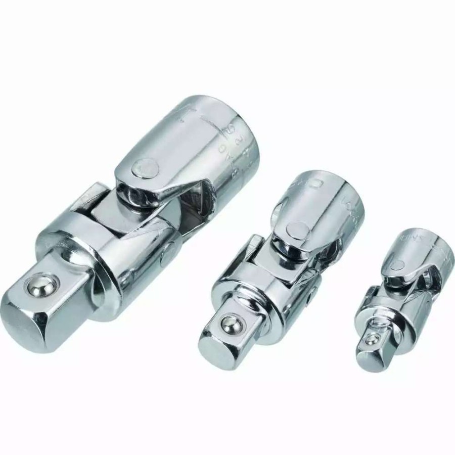 Hand Tools * | Craftsman Socket Adapters 3-Piece 1/4-In; 3/8-In; 1/2-In U-Joint Socket Adapter