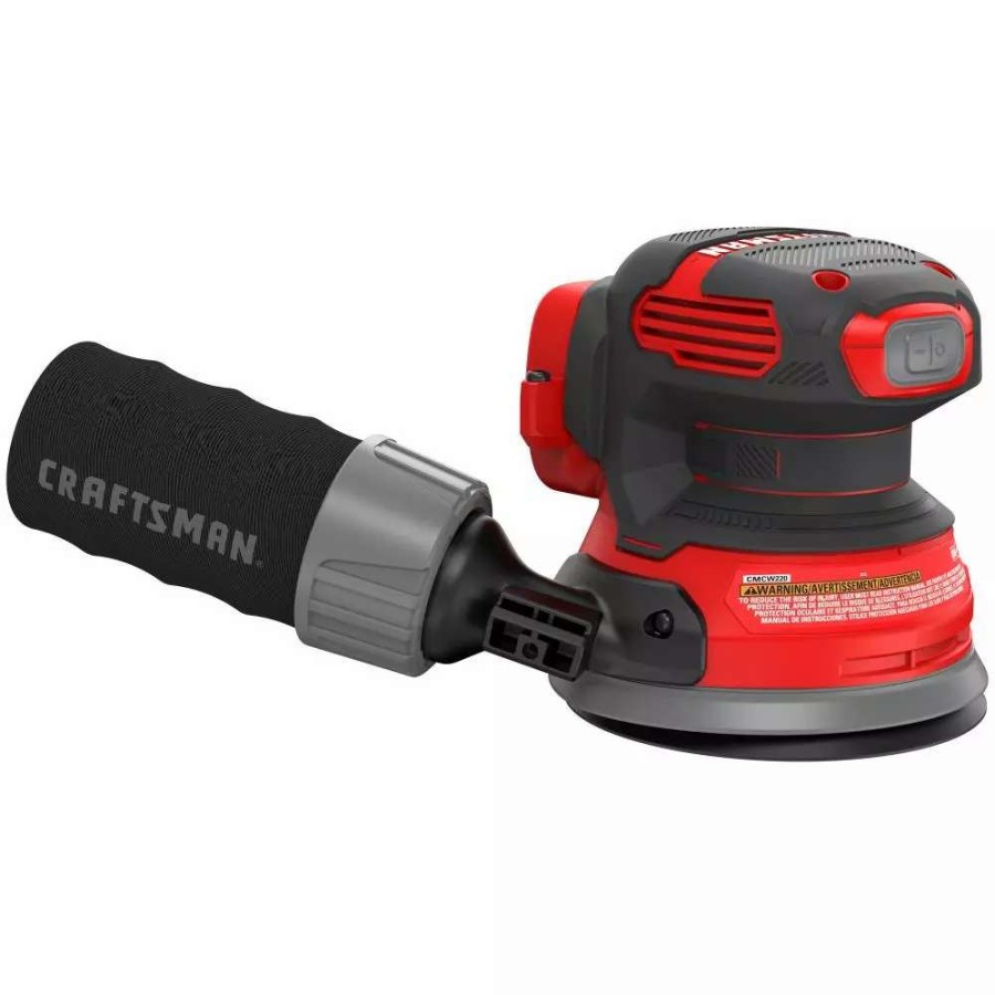 Power Tools * | Craftsman Power Sanders V20 20-Volt Cordless Random Orbital Sander With Dust Management