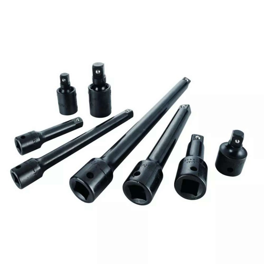 Hand Tools * | Craftsman Drive Tool & Socket Accessories 8-Piece 3/8-In, 1/2-In Drive Accessory Set