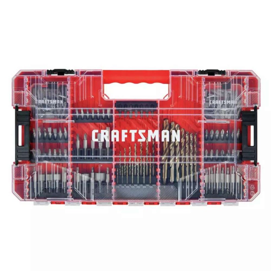 Power Tool Accessories * | Craftsman Screwdriver Bits Screwdriver Bit Set Drill/Driver (150-Piece)