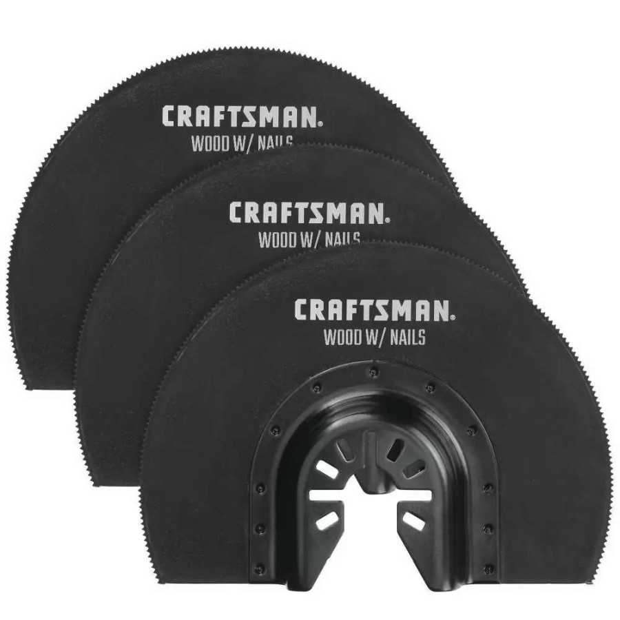 Power Tools * | Craftsman Oscillating Tool Accessories 3-Pack Bi-Metal Oscillating Tool Blade