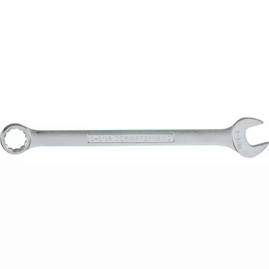 Hand Tools * | Craftsman Combination Wrenches & Sets 1-1/16-In 12-Point Standard (Sae) Standard Combination Wrench