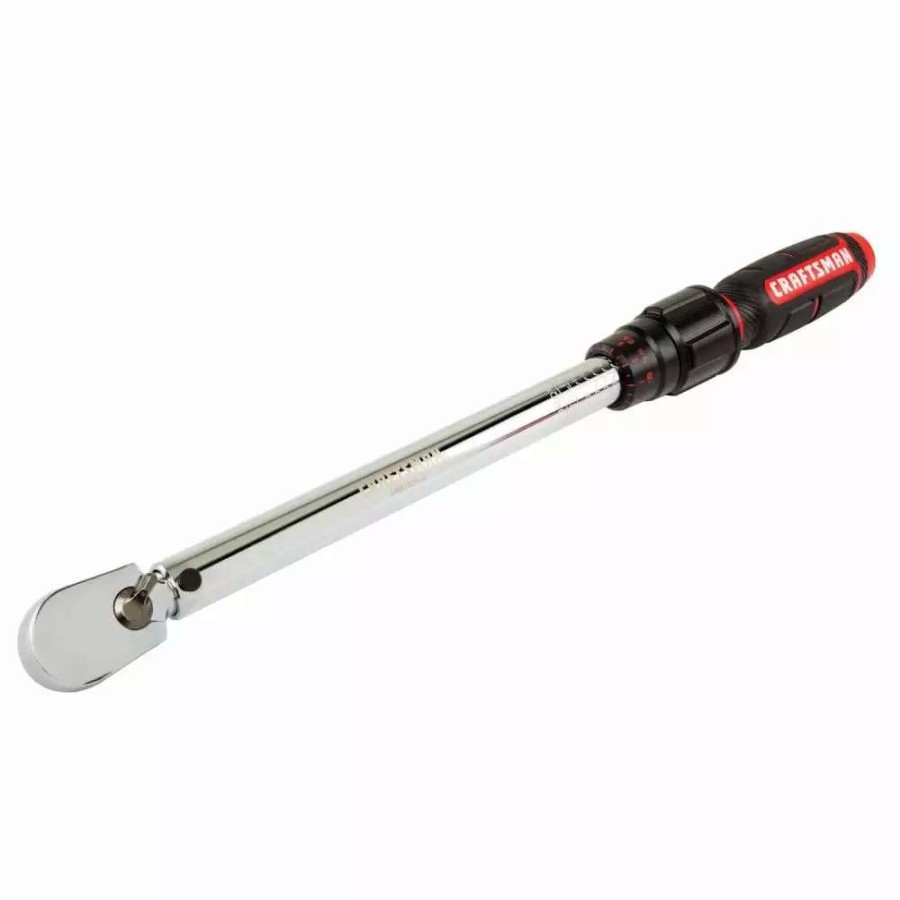 Hand Tools * | Craftsman Torque Wrenches 3/8-In Drive Click Torque Wrench (20-Ft Lb To 100-Ft Lb)