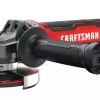 Power Tools * | Craftsman Angle Grinders V20 4.5-In 20-Volt Max Paddle Switch Brushless Cordless Angle Grinder