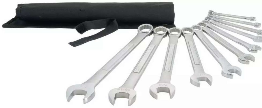 Hand Tools * | Craftsman Combination Wrenches & Sets 11-Piece Set 12-Point Standard (Sae) Standard Combination Wrench Set