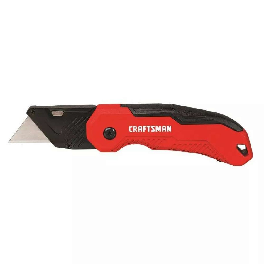 Hand Tools * | Craftsman Utility Knives 3/4-In 1-Blade Folding Utility Knife With On Tool Blade Storage