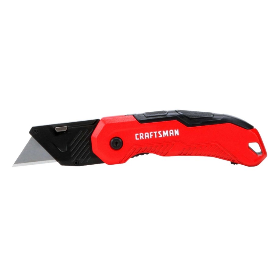 Hand Tools * | Craftsman Utility Knives 3/4-In 1-Blade Folding Utility Knife With On Tool Blade Storage