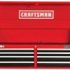 Tool Storage & Work Benches * | Craftsman Top Tool Chests 2000 Series 51.5-In W X 24.5-In H 8-Drawer Steel Tool Chest (Red)