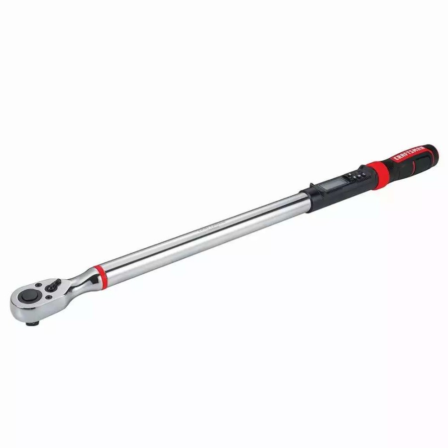 Hand Tools * | Craftsman Torque Wrenches 1/2-In Drive Digital Torque Wrench (50-Ft Lb To 250-Ft Lb)