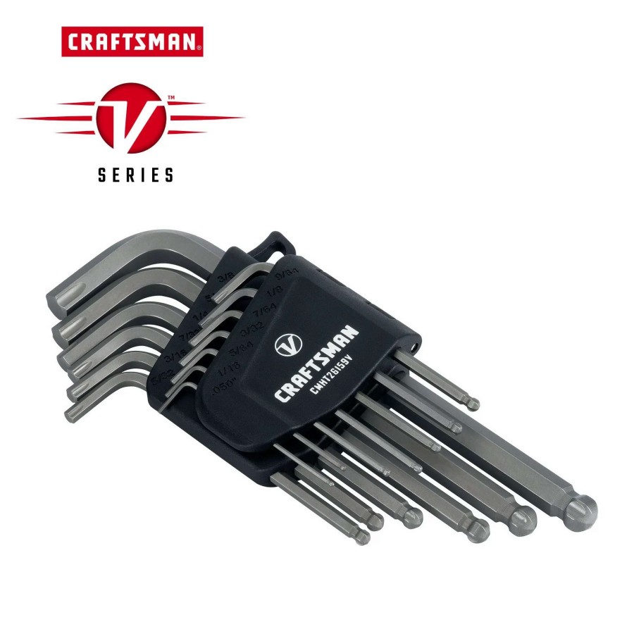 Hand Tools * | Craftsman Hex Keys & Torx Keys V-Series 13-Key Metric Hex Key Set