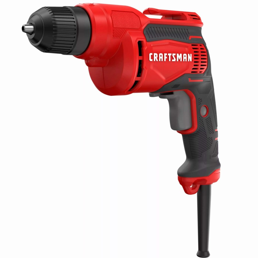 Power Tools * | Craftsman Drills 3/8-In Corded Drill