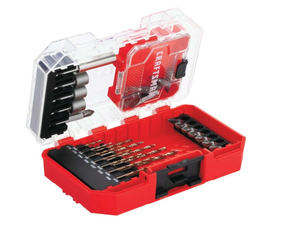 Power Tool Accessories * | Craftsman Screwdriver Bits Screwdriver Bit Set Drill/Driver (35-Piece)