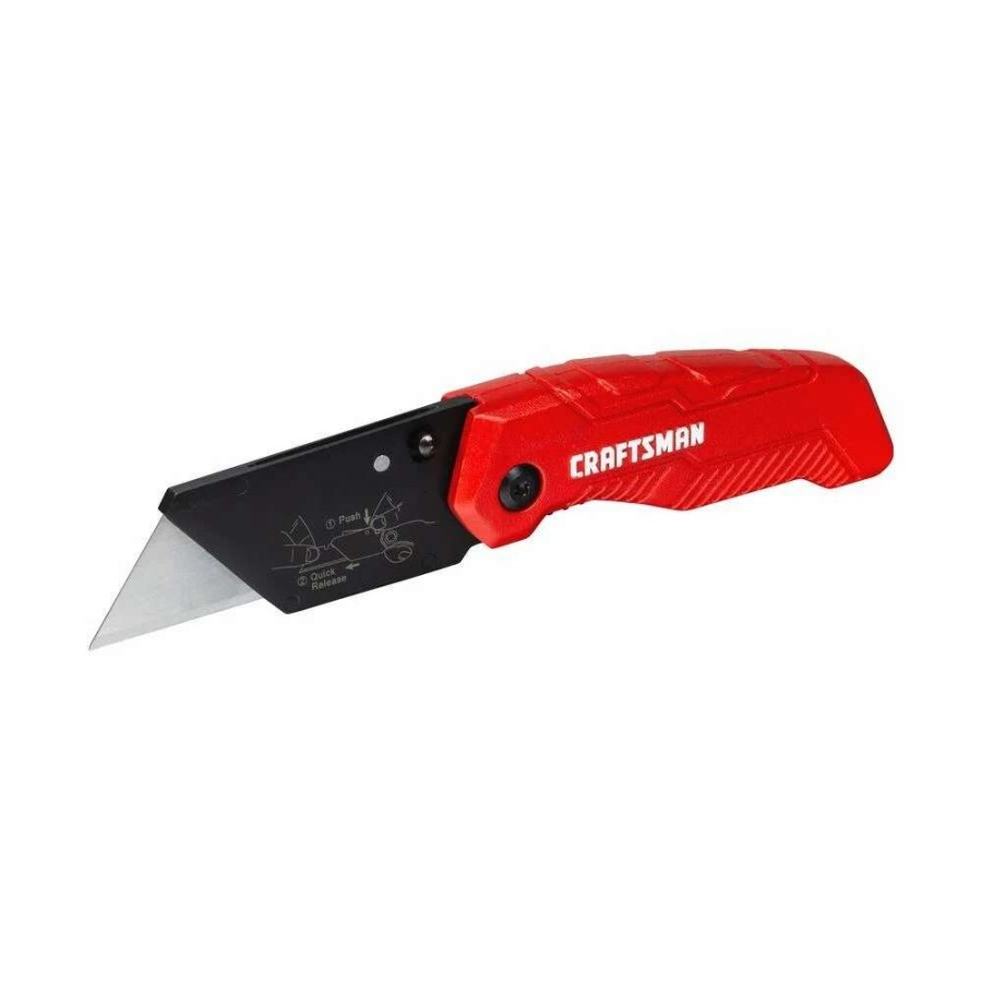 Hand Tools * | Craftsman Utility Knives 3/4-In 1-Blade Folding Utility Knife