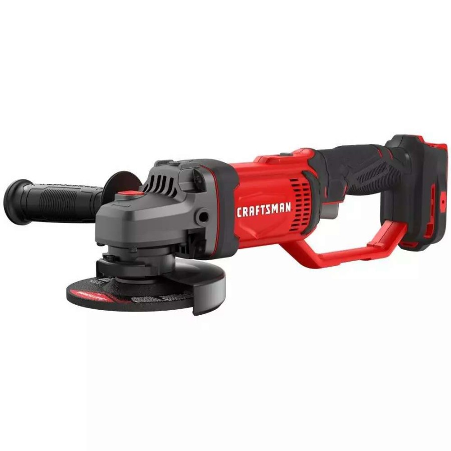 Power Tools * | Craftsman Angle Grinders V20 4.5-In 20-Volt Max Trigger Switch Cordless Angle Grinder