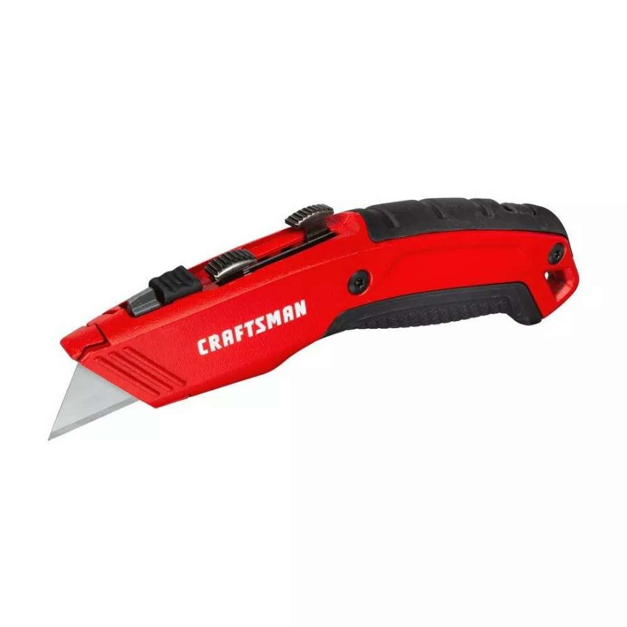 Hand Tools * | Craftsman Utility Knives 3/4-In 4-Blade Retractable Utility Knife