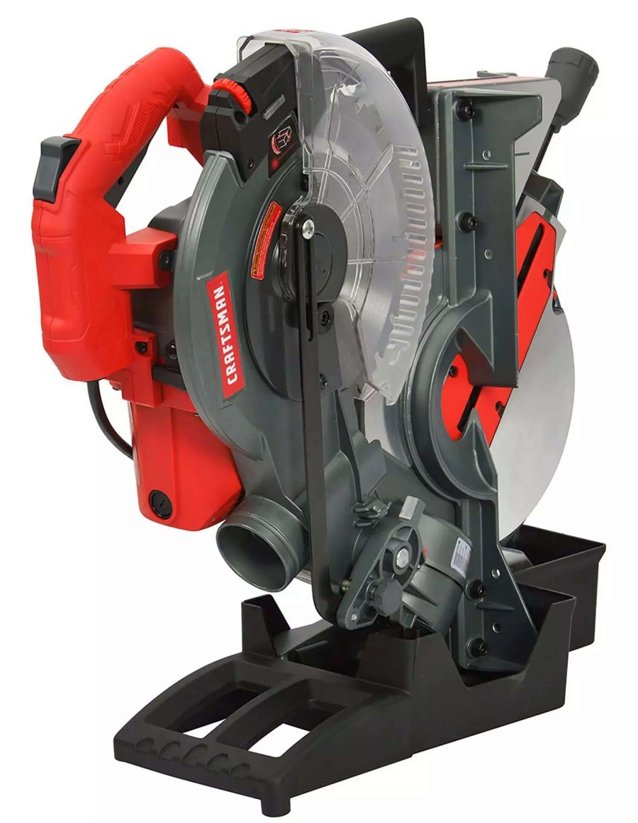 Power Tools * | Craftsman Miter Saws 10-In Single Bevel Folding Compound Corded Miter Saw