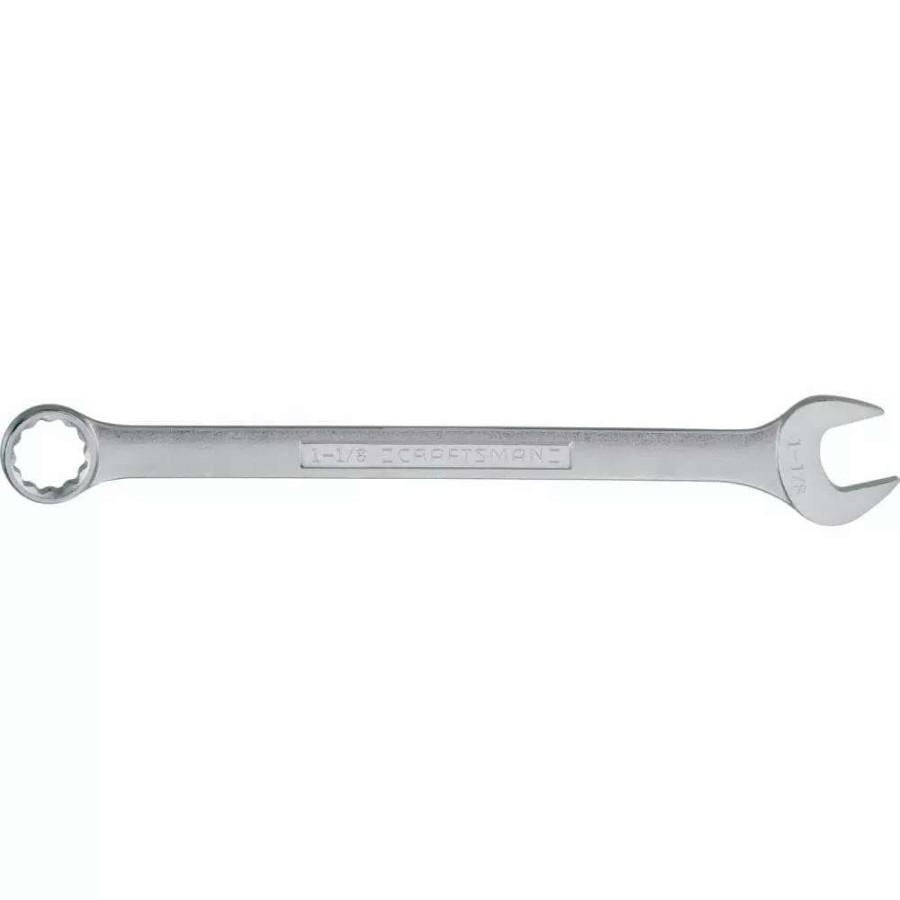 Hand Tools * | Craftsman Combination Wrenches & Sets 1-1/8-In 12-Point Standard (Sae) Standard Combination Wrench