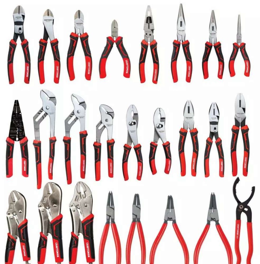 Hand Tools * | Craftsman Plier Sets 25-Pack Assorted Plier Set