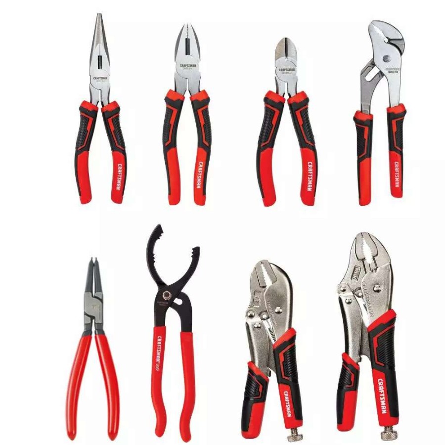 Hand Tools * | Craftsman Plier Sets 25-Pack Assorted Plier Set