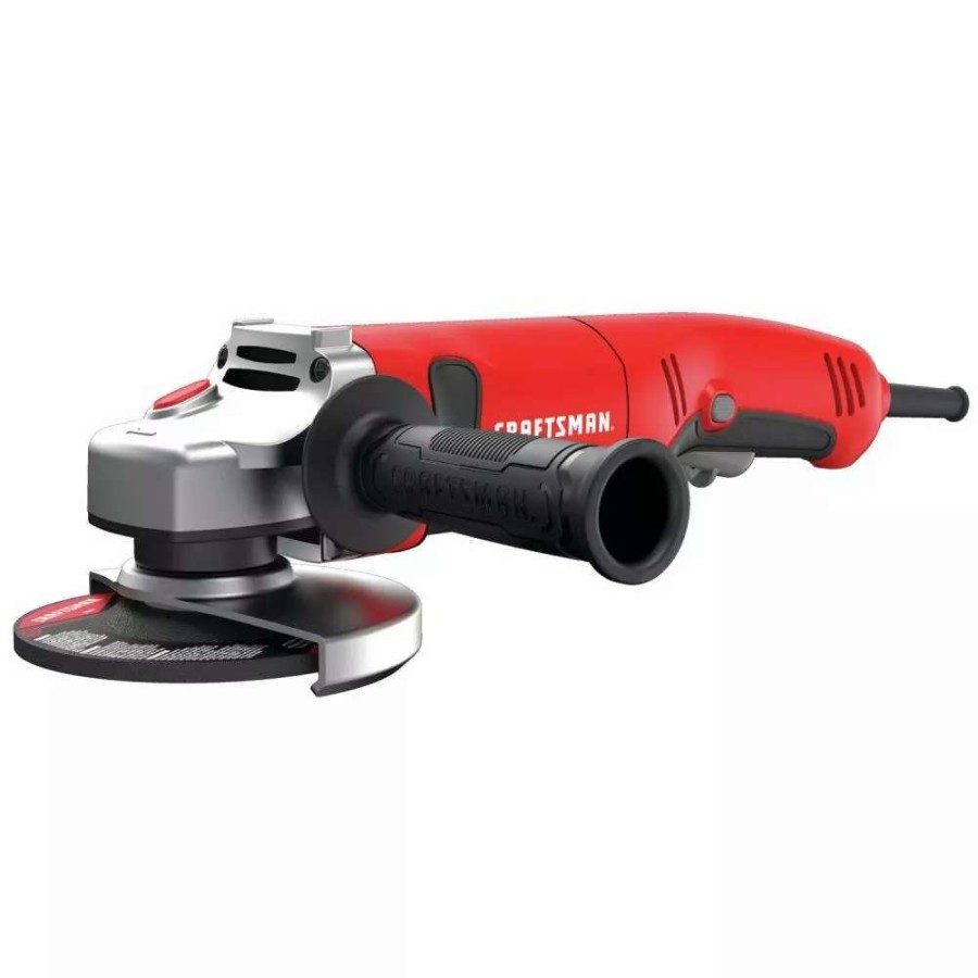 Power Tools * | Craftsman Angle Grinders 4.5-In 7.5 Amps Trigger Switch Corded Angle Grinder