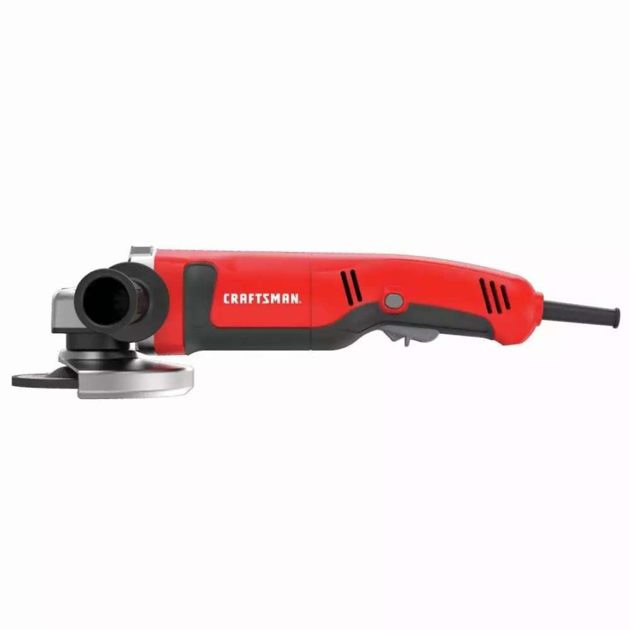 Power Tools * | Craftsman Angle Grinders 4.5-In 7.5 Amps Trigger Switch Corded Angle Grinder