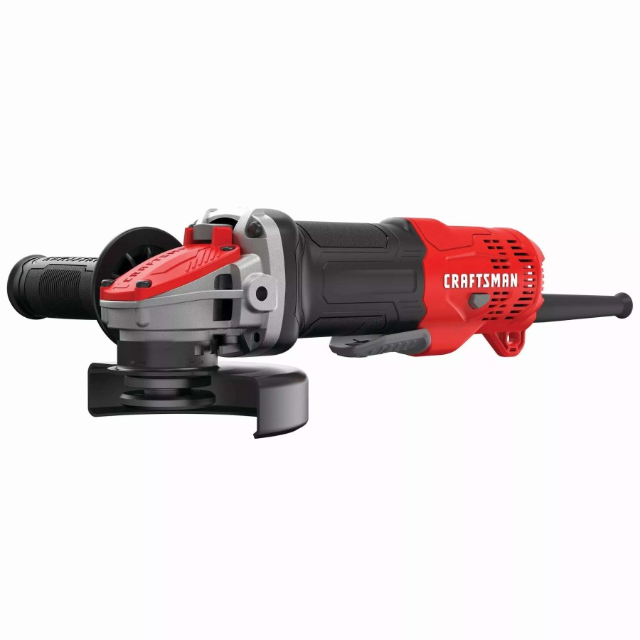 Power Tools * | Craftsman Angle Grinders 4.5-In 7.5 Amps Paddle Switch Corded Angle Grinder