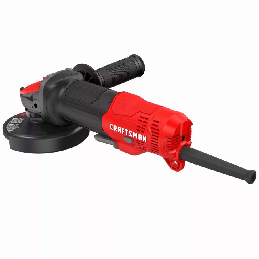 Power Tools * | Craftsman Angle Grinders 4.5-In 7.5 Amps Paddle Switch Corded Angle Grinder