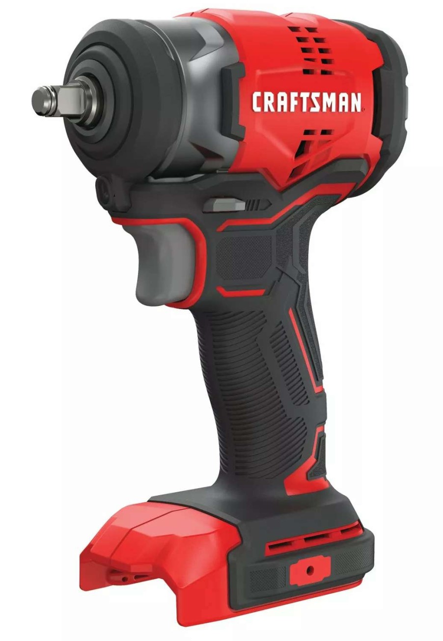 Power Tools * | Craftsman Impact Wrenches V20-Amp 20-Volt Max Variable Speed 3/8-In Drive Cordless Impact Wrench (Tool Only)