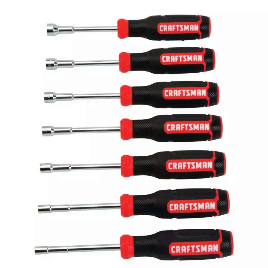 Hand Tools * | Craftsman Nut Driver Sets 7-Piece Spline Nut Driver Set