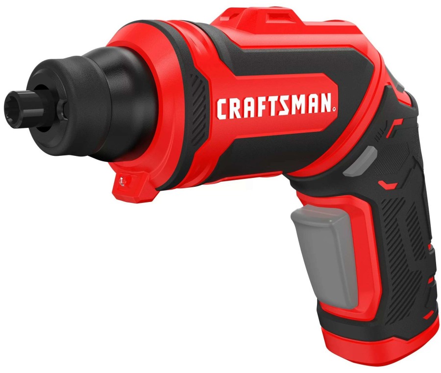 Power Tools * | Craftsman Cordless Screwdrivers 4-Volt 1/4-In Cordless Screwdriver (1-Battery Included And Charger Included)