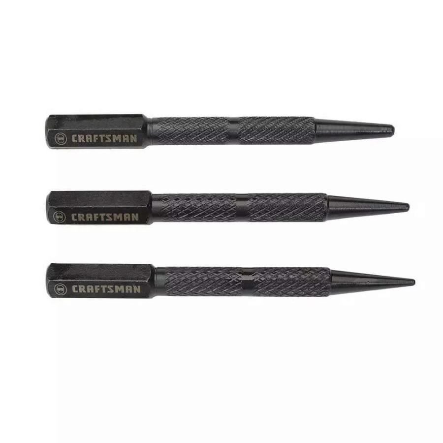 Hand Tools * | Craftsman Punches Tip Sizes Include 1/32-In, 2/32-In, 3/32-In Nail Set Punch