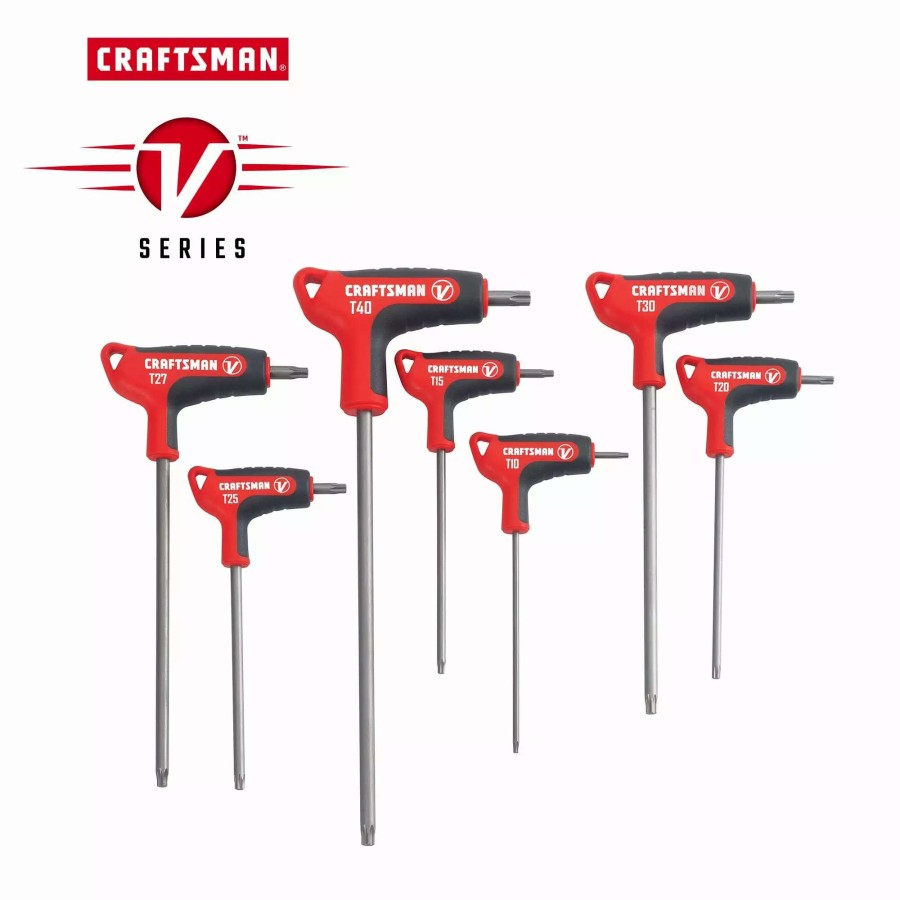 Hand Tools * | Craftsman Hex Keys & Torx Keys V-Series 7-Key Torx Key Set