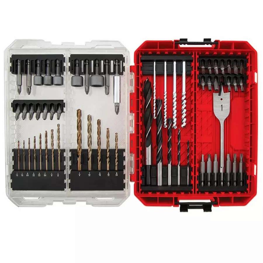 Power Tool Accessories * | Craftsman Screwdriver Bits Set Steel Hex Shank Screwdriver Bit Set (60-Piece)