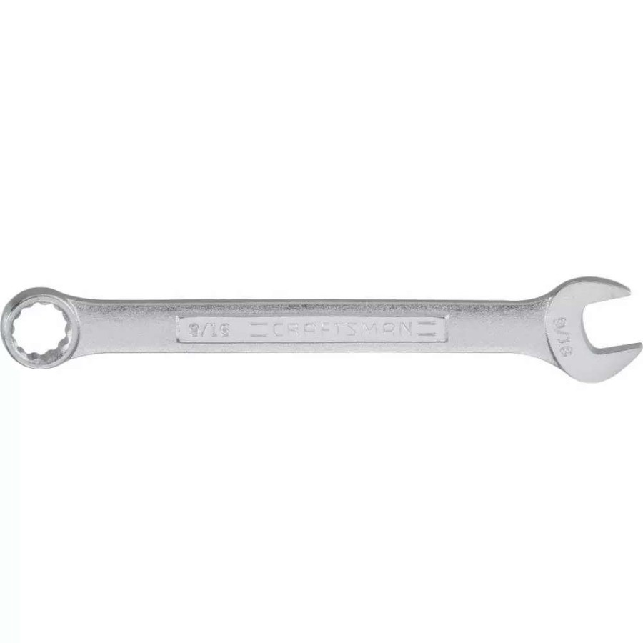 Hand Tools * | Craftsman Combination Wrenches & Sets 9/16-In 12-Point Standard (Sae) Standard Combination Wrench