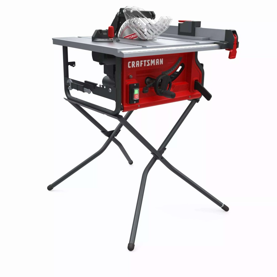 Power Tools * | Craftsman Table Saws 10-In Carbide-Tipped Blade 15-Amp Corded Table Saw