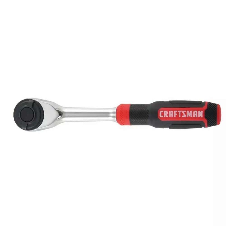 Hand Tools * | Craftsman Ratchets & Ratchet Sets 52-Tooth 3/8-In Drive Quick-Release Standard Ratchet