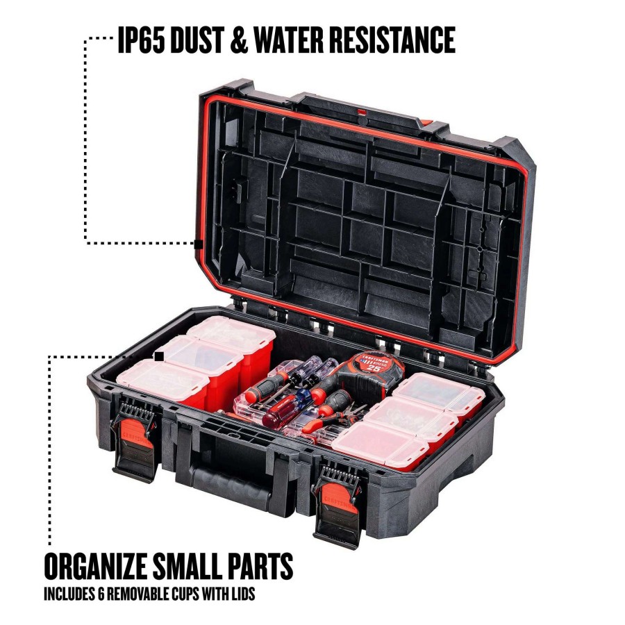 Tool Storage & Work Benches * | Craftsman Portable Tool Boxes Cm Tradestack Pro Suitcase