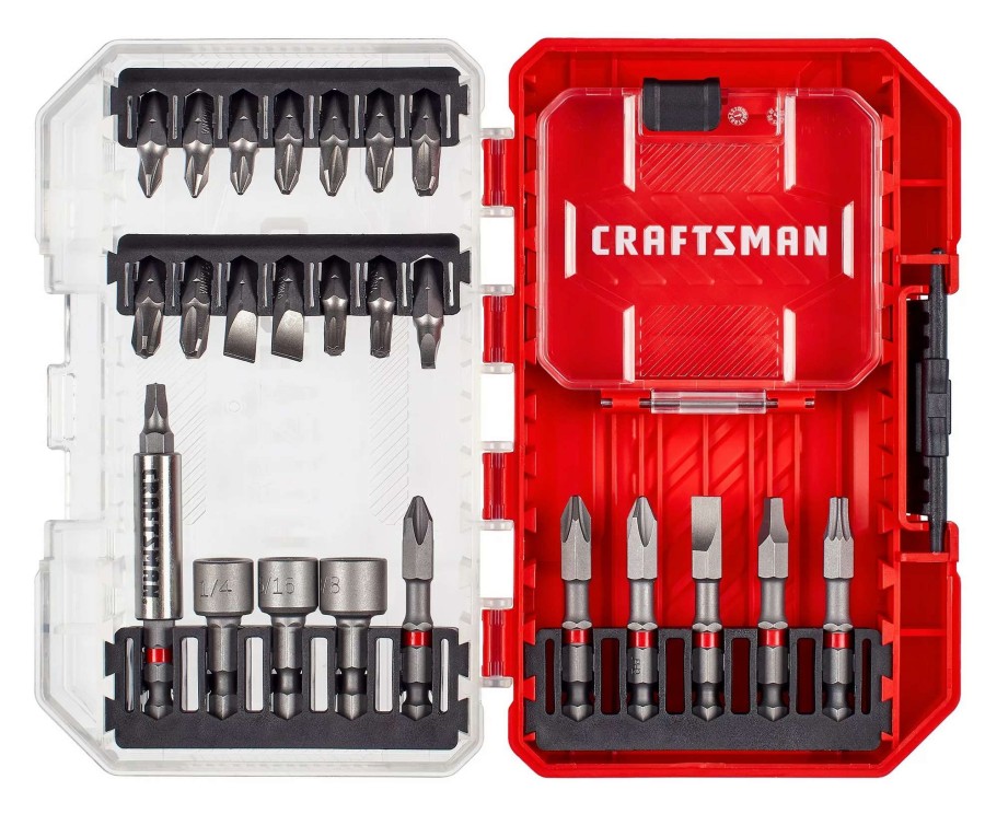 Power Tool Accessories * | Craftsman Screwdriver Bits Screwdriver Bit Set Screwdriver (25-Piece)