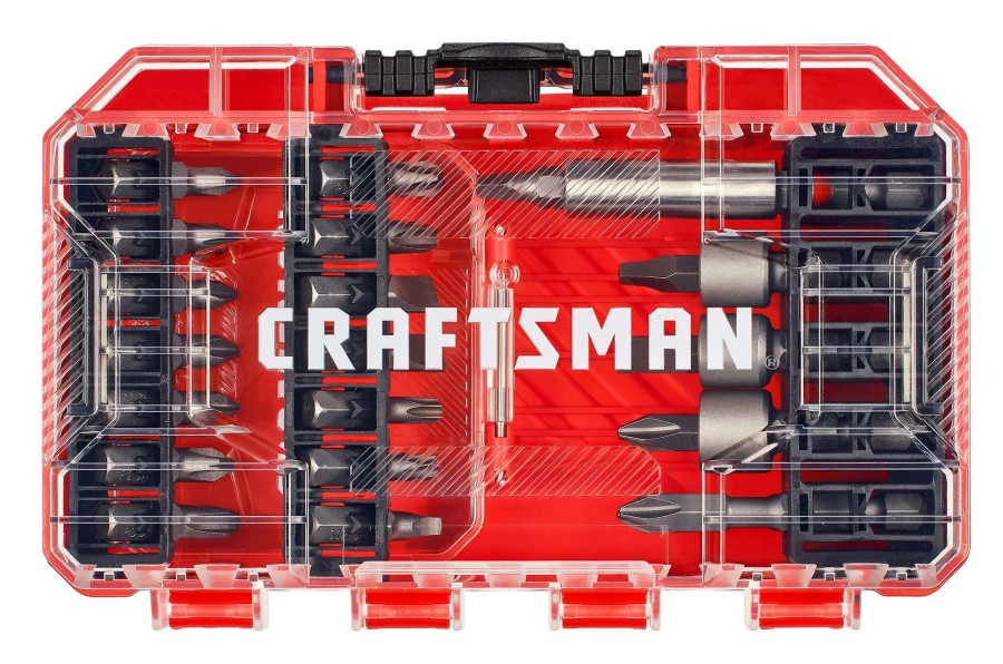 Power Tool Accessories * | Craftsman Screwdriver Bits Screwdriver Bit Set Screwdriver (25-Piece)