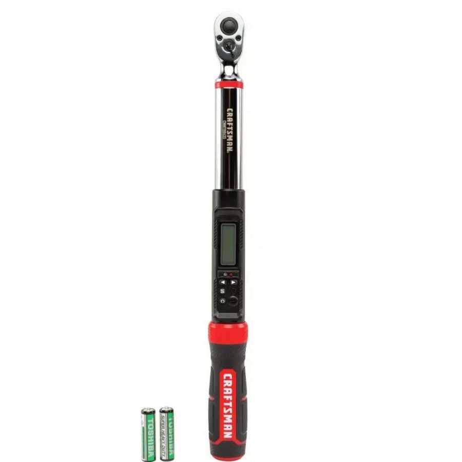 Hand Tools * | Craftsman Torque Wrenches 3/8-In Drive Digital Torque Wrench (20-Ft Lb To 100-Ft Lb)