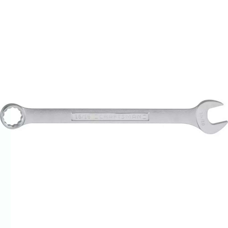 Hand Tools * | Craftsman Combination Wrenches & Sets 15/16-In 12-Point Standard (Sae) Standard Combination Wrench