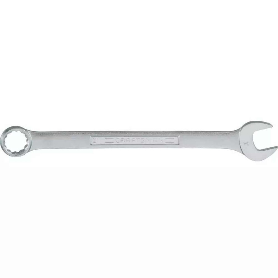 Hand Tools * | Craftsman Combination Wrenches & Sets 1-In 12-Point Standard (Sae) Standard Combination Wrench